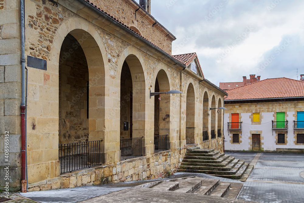 Fototapeta premium Iurreta town in Vizcaya province, Spain