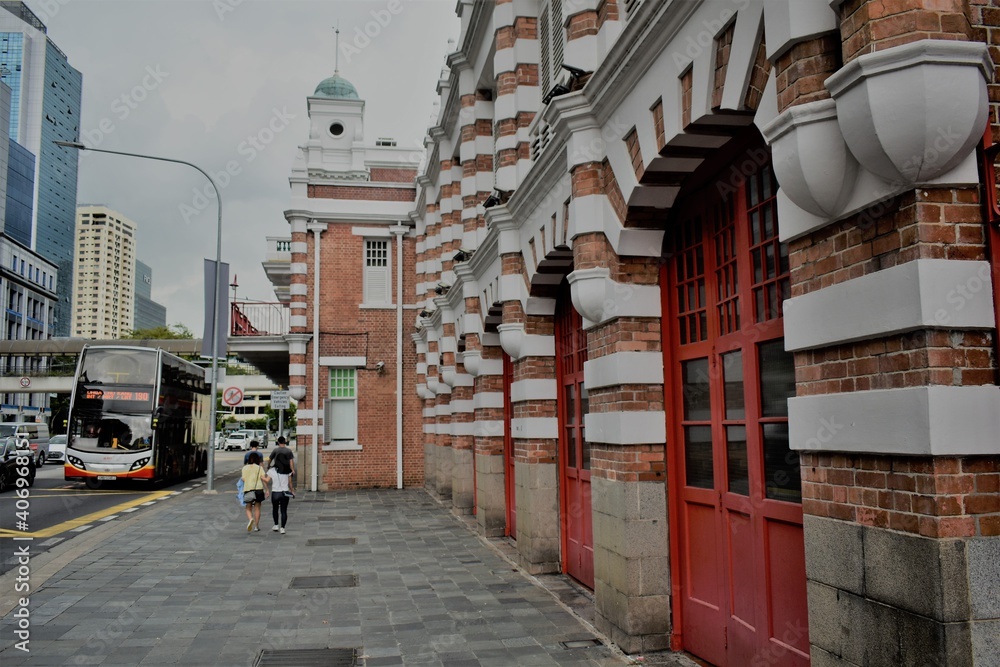 Obraz premium Architecture Singapore