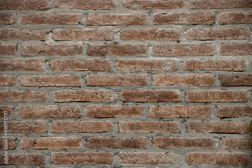 Old brick wall background with copy space