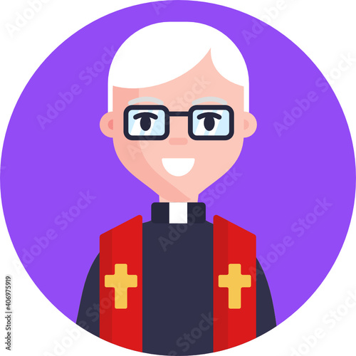 funeral icon. outline thin line icon. vector. illustration 