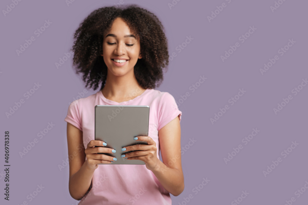 Remote work, online correspondence, romantic chat and modern device Remote work, online correspondence, romantic chat and modern device