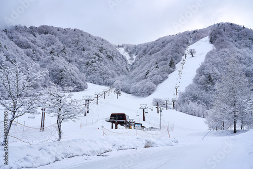 winter mountain landscape