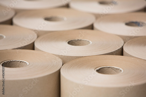 Paper reels for industry