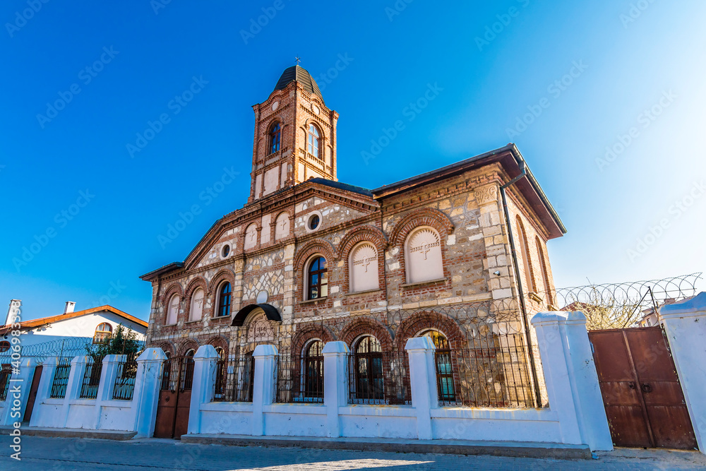 Sveti Georgi Bulgarian Chırch view in Edirne City of Turkey