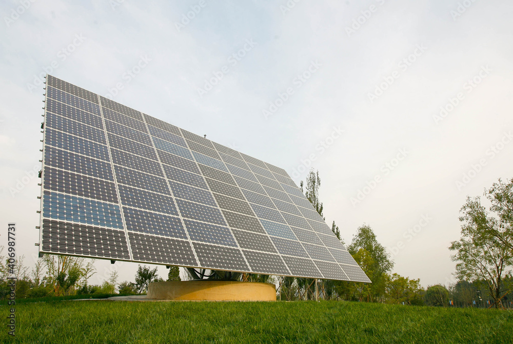 Portrait of Solar panels
