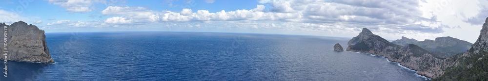 Panorama Cap Formentor Mallorca