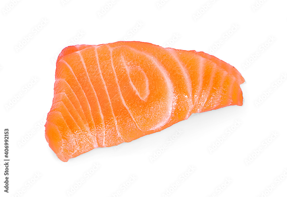 Salmon Salmon on white background