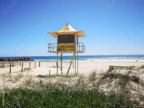 Canvas Print Lifeguard tower No
