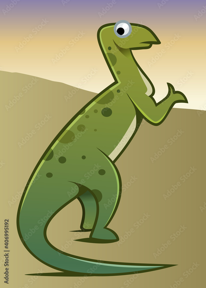 Fototapeta premium Iguanodon