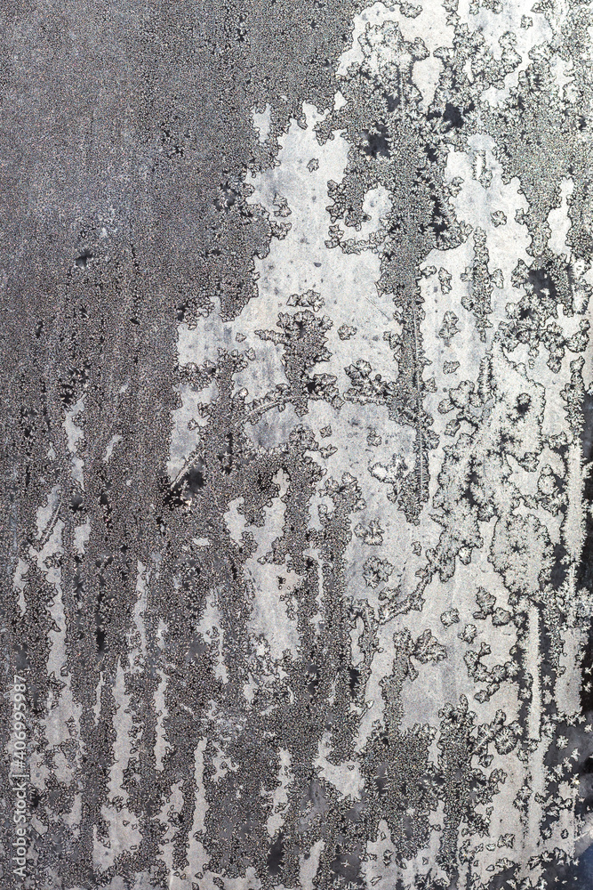 Fototapeta premium snow on the wall