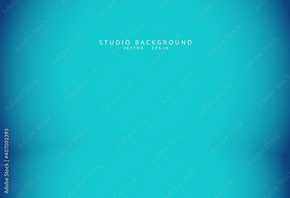 Empty blue studio room Backdrop. Light interior with copyspace for your creative project . Vector illustration EPS 10 Empty blue studio room Backdrop. Light interior with copyspace for your creative project . Vector illustration EPS 10