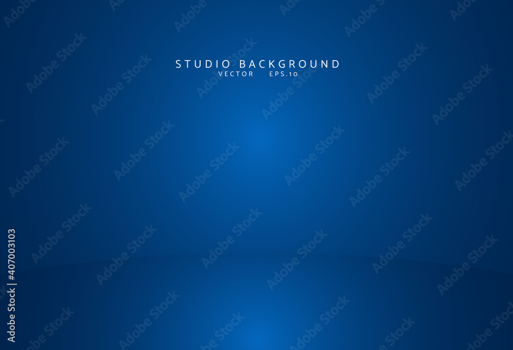 Empty blue studio room Backdrop. Light interior with copyspace for your creative project . Vector illustration EPS 10 Empty blue studio room Backdrop. Light interior with copyspace for your creative project . Vector illustration EPS 10
