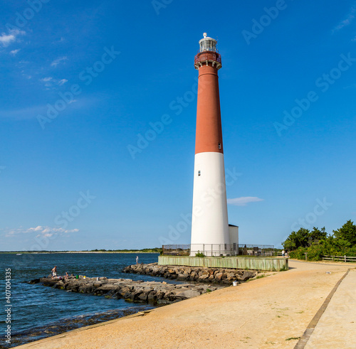 Barnegat Lighthouse on the Jersey shore