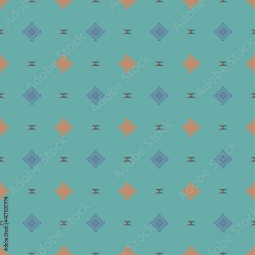 Seamless aztec pattern. ethic decorative illustration with geometric ornaments.