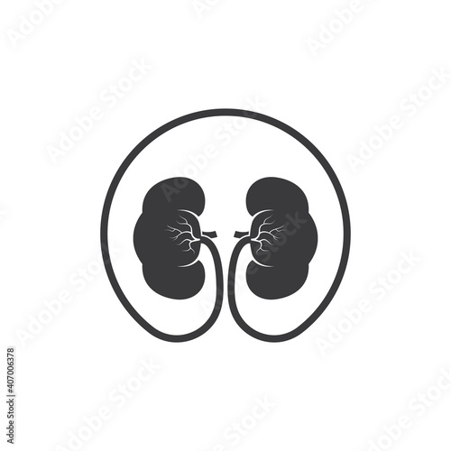 kidney icon vector illustration design