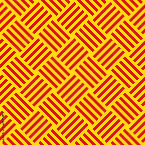 catalonia flag pattern. motif background. vector illustration