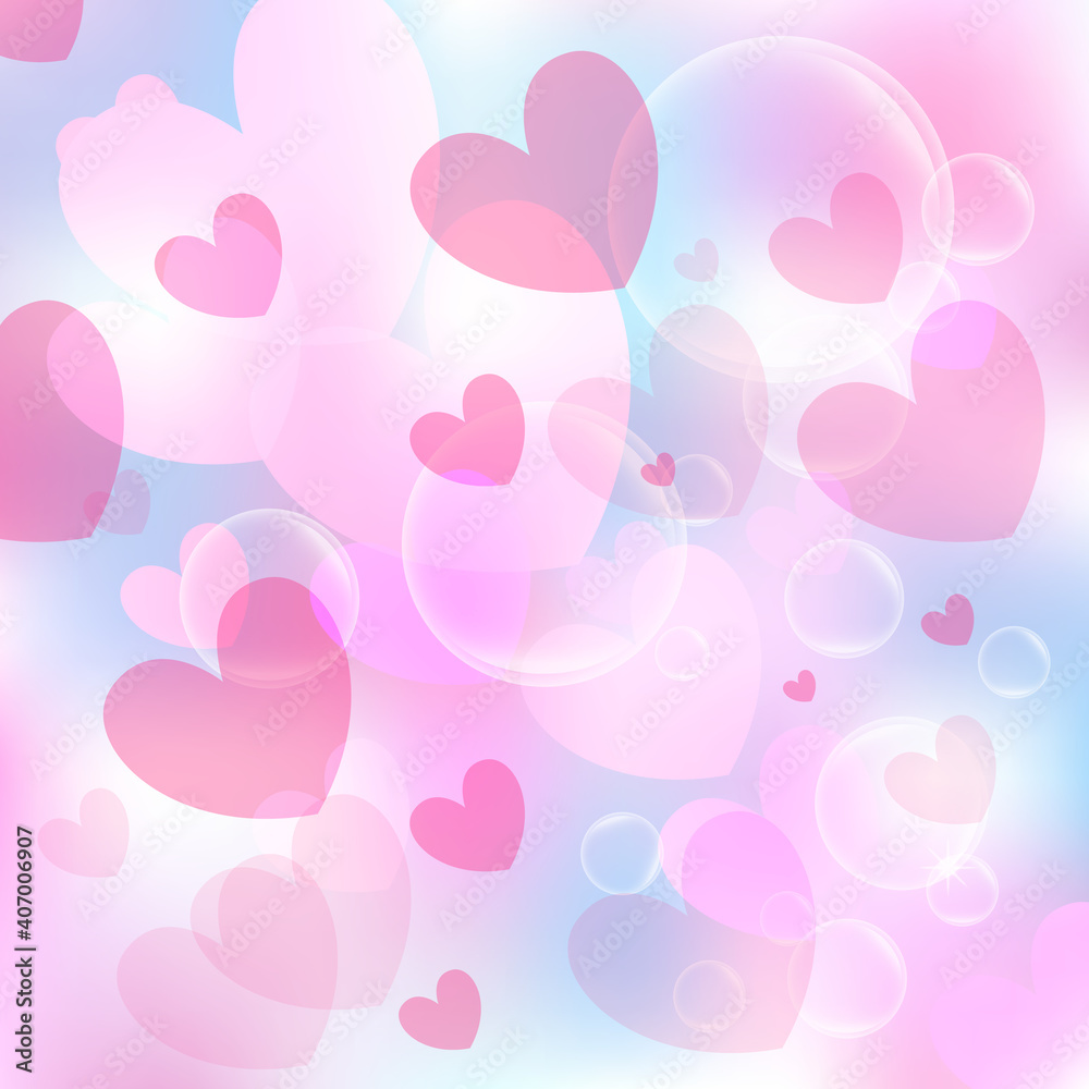 Valentine's day background. Hearts colorful overlapping. Valentine's day background. Hearts colorful overlapping.