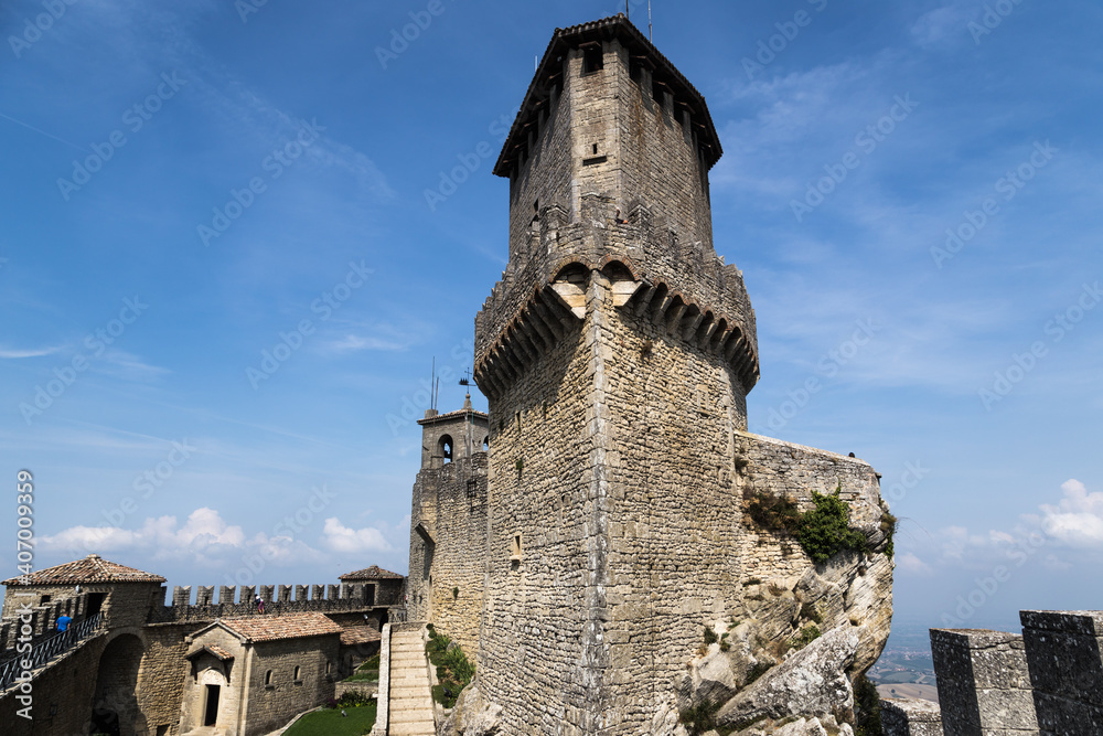 Castle in the country of San Marino