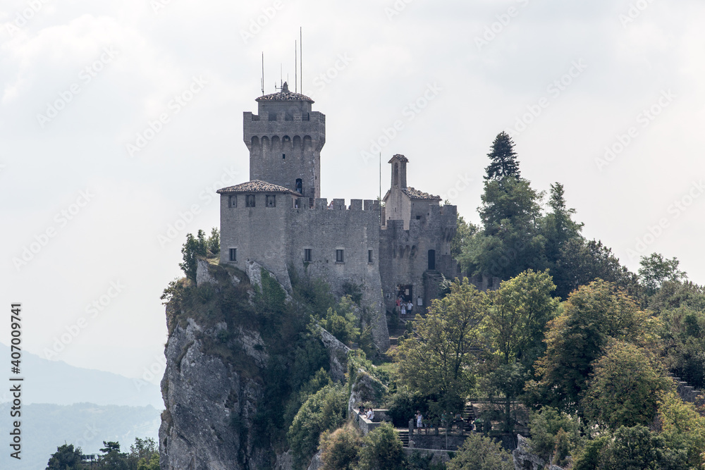 Castle in the country of San Marino