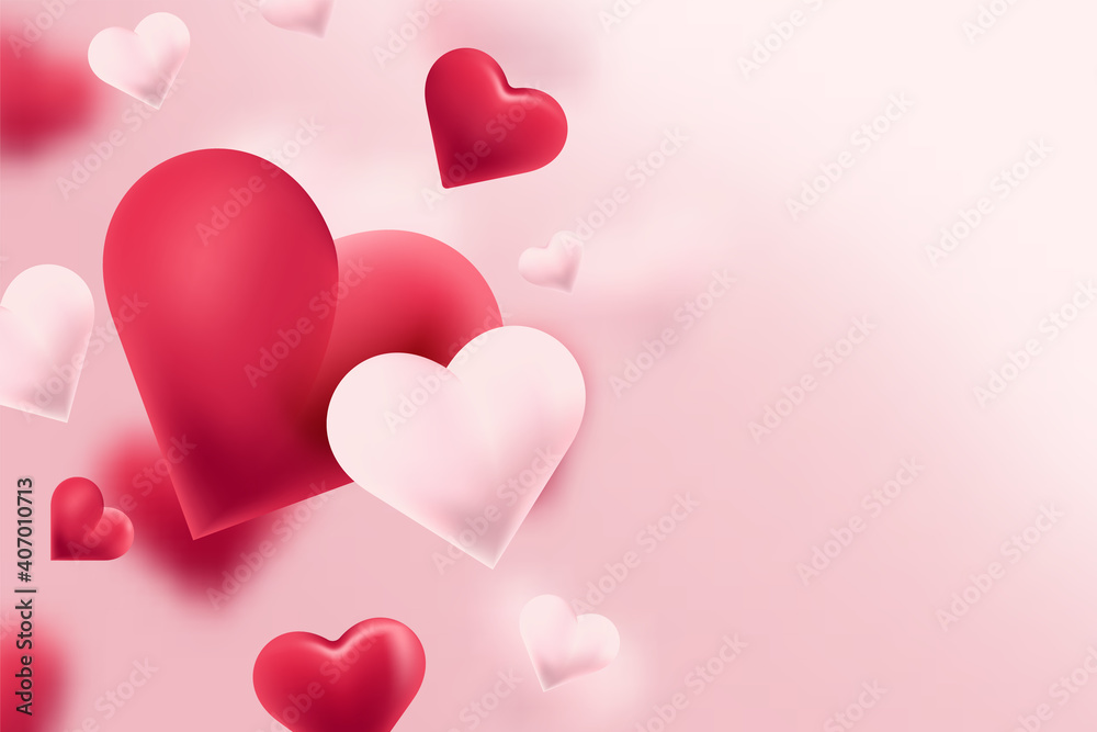 Happy Valentine's Day holiday banner