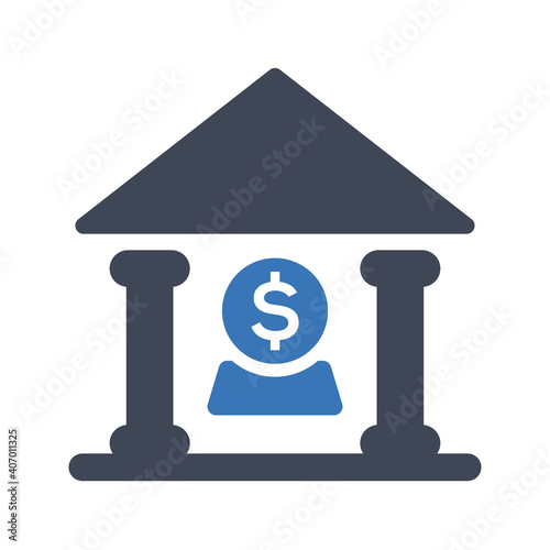 Bank deposit icon