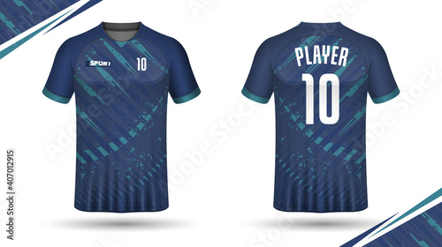 Soccer jersey template sport t shirt design
