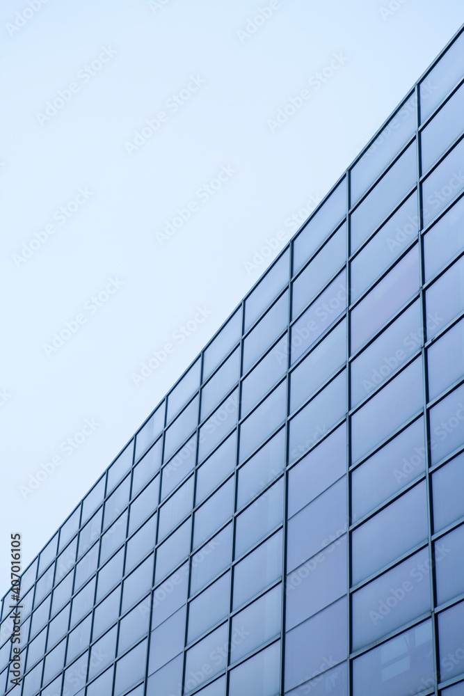 glass wall of skyscrapers glass wall of skyscrapers