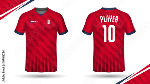Soccer jersey template sport t shirt design
