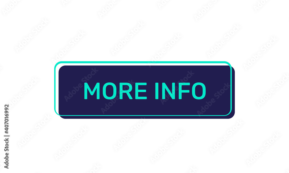 More info vector buttons isolated on white background More info vector buttons isolated on white background