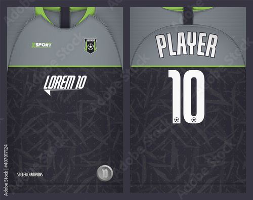 Soccer jersey template sport t shirt design
