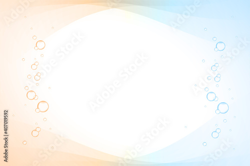 泡の背景　Underwater fizzing air bubbles
