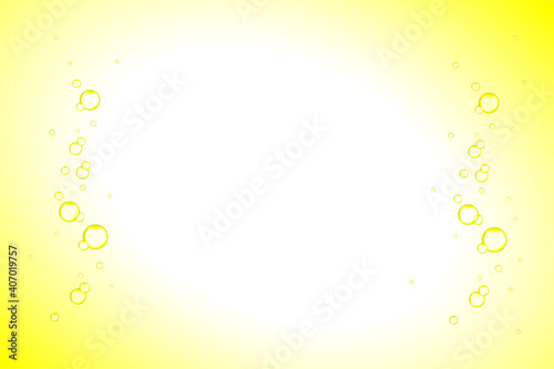 泡の背景　Underwater fizzing air bubbles