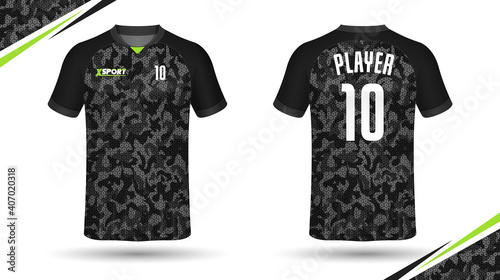 Soccer jersey template sport t shirt design