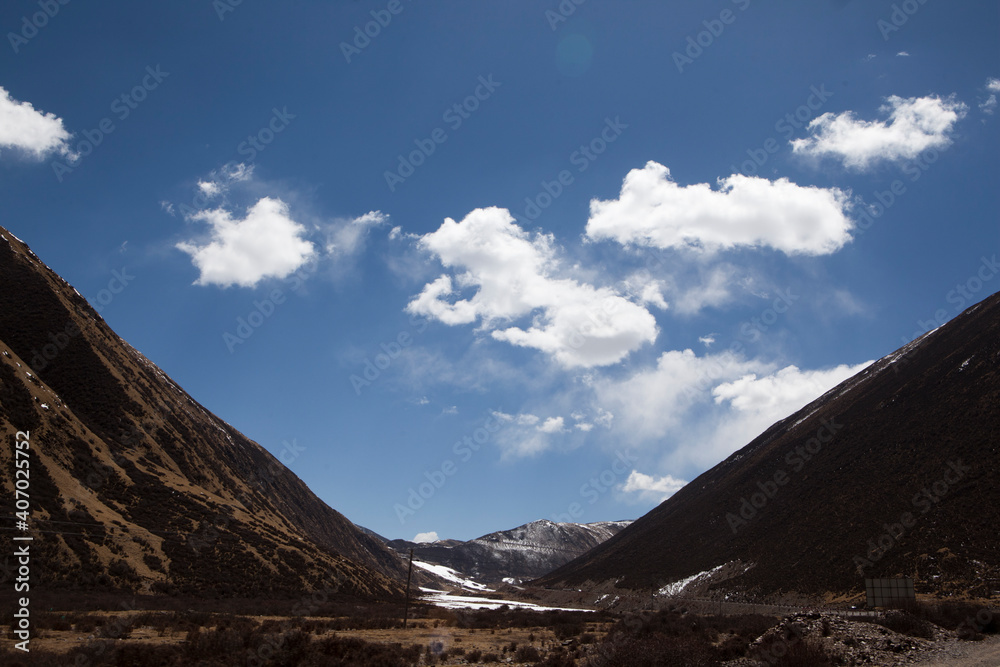 The scenery of Tibet