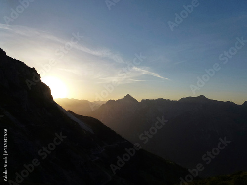 Stubai high-altitude hiking trail, lap 1 in Tyrol, Austria