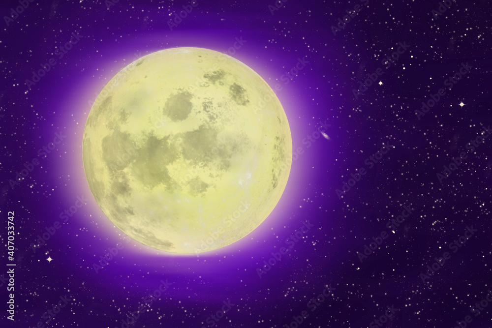 Fototapeta premium moon and stars
