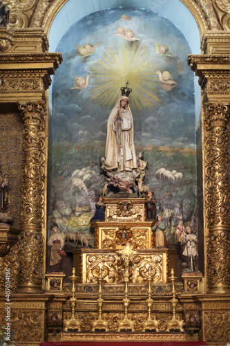 Quadro em tela Our lady altar