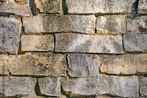 Masonry Rock Wall Texture. Horizontal.