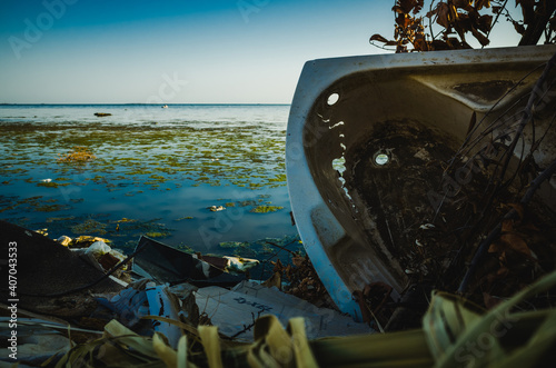 Photography ecological catastrophy