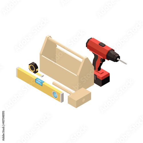 Carpentry Tools Icon