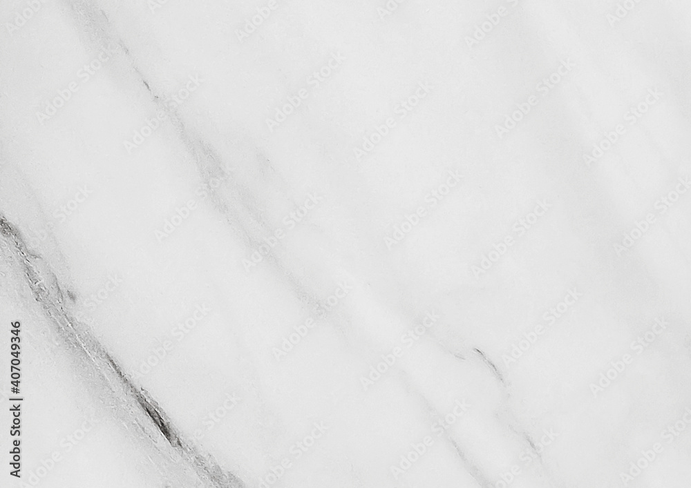 Obraz premium Light white ceramic floor tiles with abstract pattern marble surface texture background