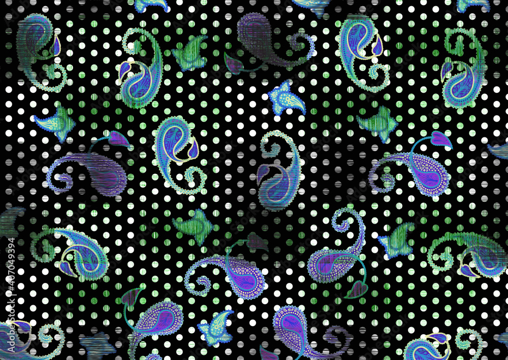 oil painted geometric pattern oil painted geometric pattern