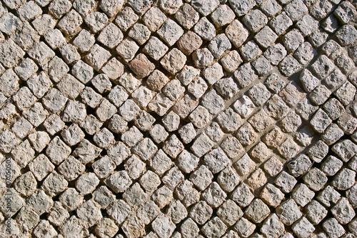 carsulae  wall in opus reticulatum