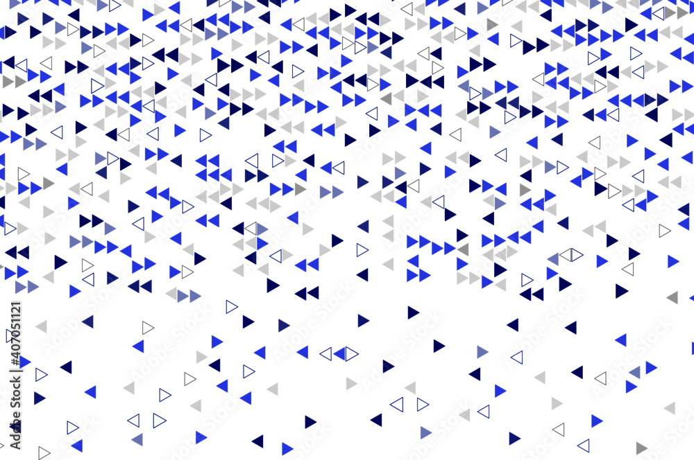 Triangular minimalist geometric vector design. Creative blue shades geometric triangles. Modern abstract trendy background decor with many triangles Triangular minimalist geometric vector design. Creative blue shades geometric triangles. Modern abstract trendy background decor with many triangles
