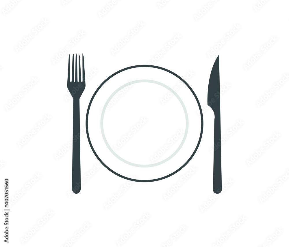 Tableware line icon. Dinner, utensil, table setting. Restaurant concept. Vector illustration can be used for topics like food, kitchen equipment, catering Tableware line icon. Dinner, utensil, table setting. Restaurant concept. Vector illustration can be used for topics like food, kitchen equipment, catering