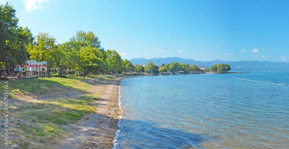 Lake Iznik in Bursa Province of Turkey Lake Iznik in Bursa Province of Turkey