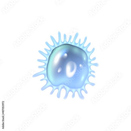 Realistic Plankton Illustration