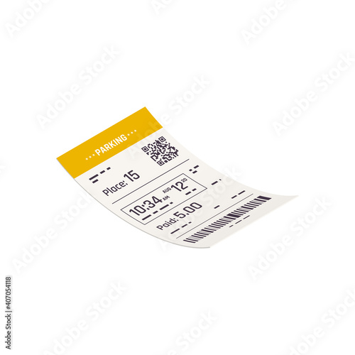 Parking Ticket Icon