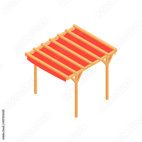 Isometric Gazebo Icon