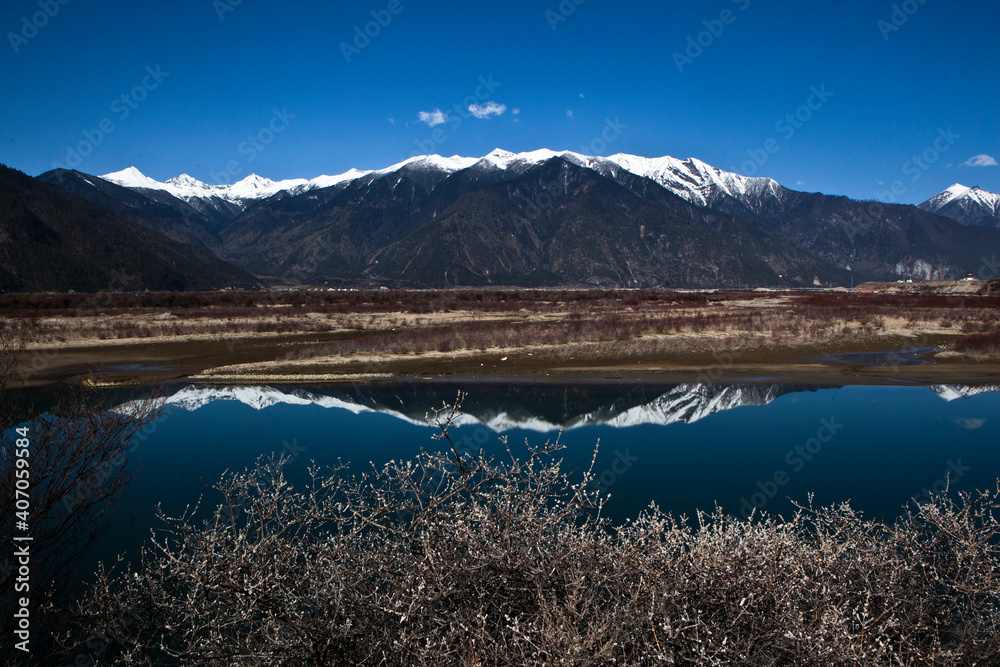 The scenery of Tibet
